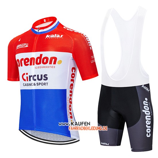 Corendon Circo Kurzarmtrikot 2019 Und kurze Tragerhose Rot Wei Blau